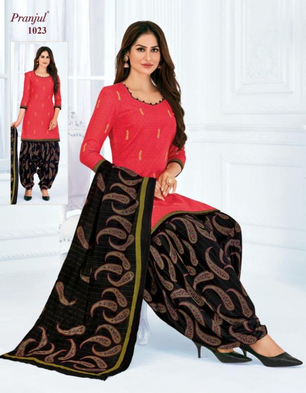 Pranjul Priyanka 10 Cotton Fancy Casual Wear Dress Materials 